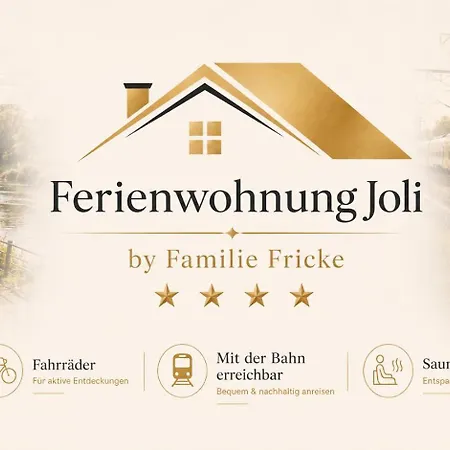Joli Mit Aussensauna Und Fahrradgarage شقة *