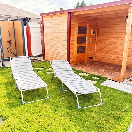 شقة Joli Mit Aussensauna Und Fahrradgarage *